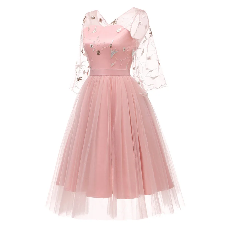 Осенние женские платья новое поступление 2018 Женская одежда Новое кружевное