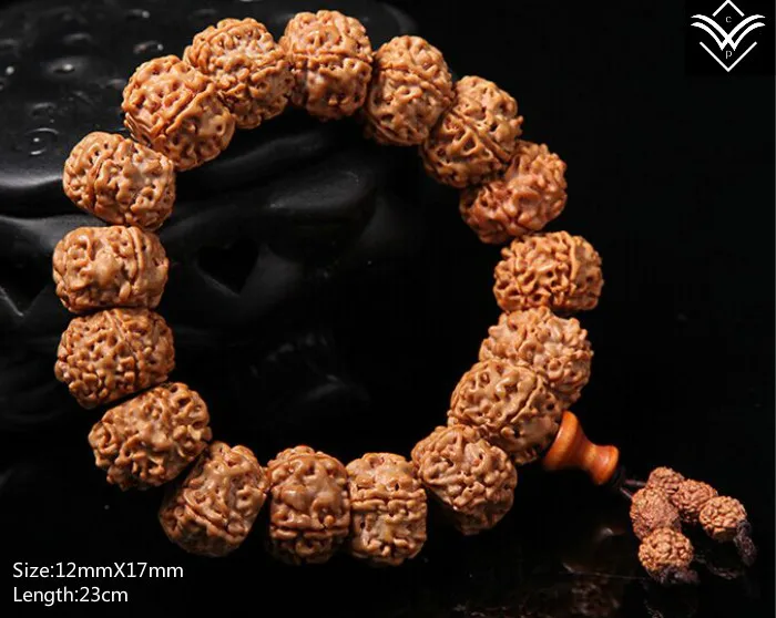 5 сегментный браслет с бисером Будды Rudraksha Bodhi|beaded elastic bracelet|beaded geckobracelet ring |