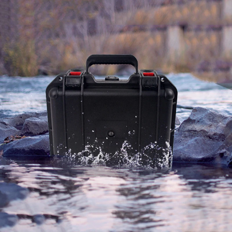 283*246*124mm Protective Safety Toolbox Abs Plastic Sealed Waterproof Equipment Case Photographic Instrument Tool | Инструменты