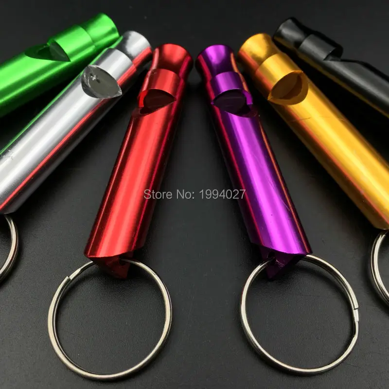 Горячая Распродажа 5 шт./лот свисток для спорта на открытом воздухе алюминиевый сплав аксессуары кемпинга