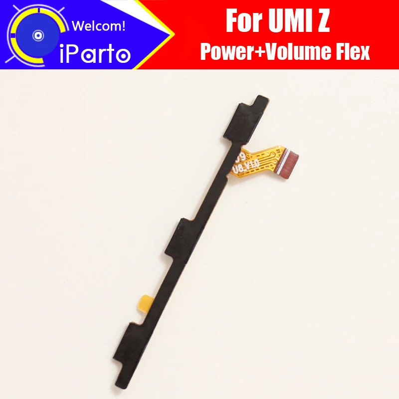 

5.5 inch UMI Z Button Flex Cable 100% Original Power+Volume Button FPC Wire Flex Cable repair accessories for Z Cell Phone.