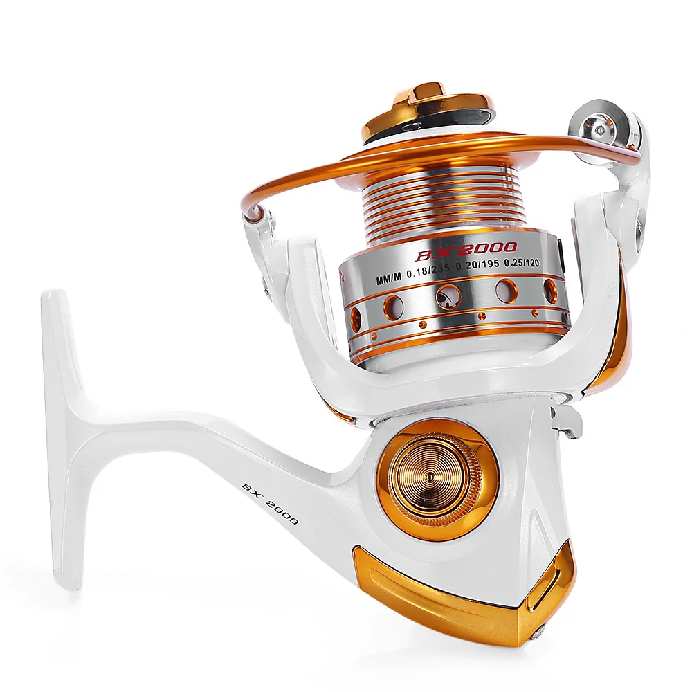 YUMOSHI 12+1BB 500-9000Series 5.5:1/5.2:1 Fishing Spinning Reel Full Metal Saltwater Sea Carp | Спорт и развлечения