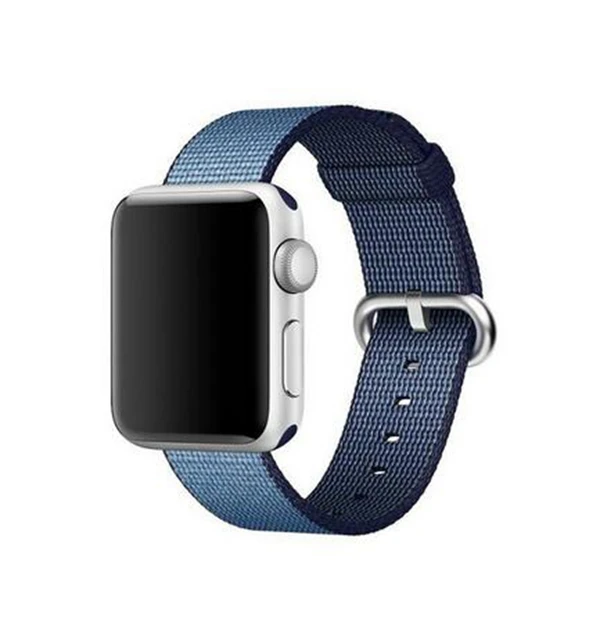Новейший тканый нейлоновый ремешок для часов iWatch Apple Watch Спортивная петля браслет 38 мм 42 мм 40 мм 44 мм Серия 1 2 3 4 серия 5