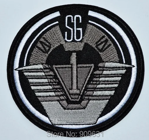 Звездные ворота SG-1 ТВ серии Патч Проект земля Униформа команда логотип Звездные ворота железа на патч