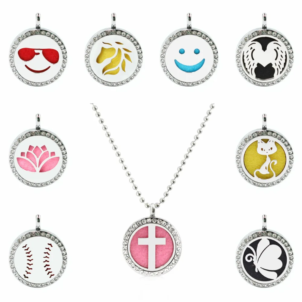 Ожерелье с диффузором в виде кошки и крыла 25 мм| |