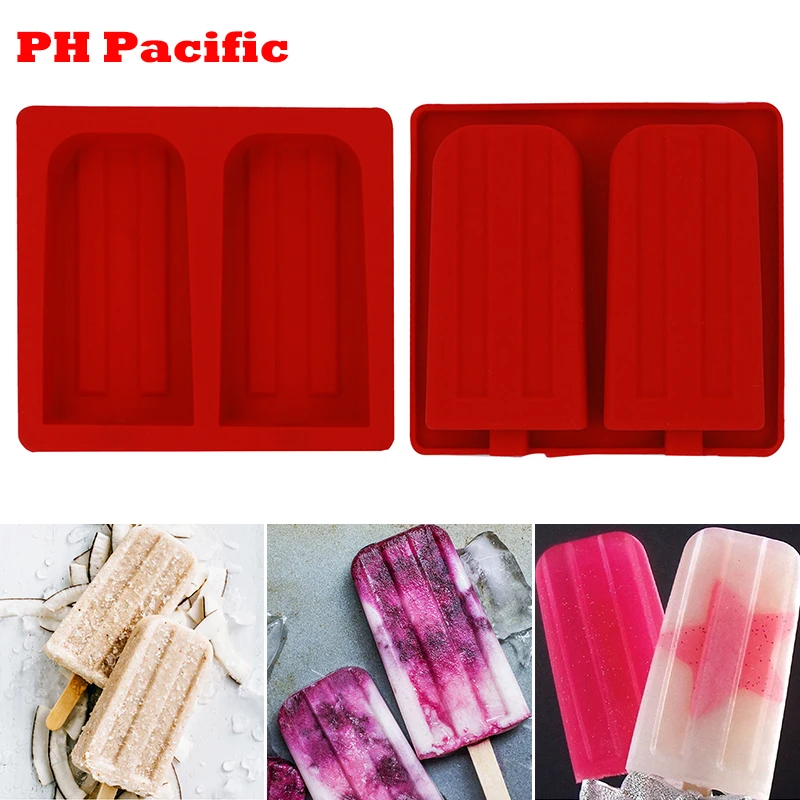 2 клетки детство Лето мороженое кубик Поп Плесень силиконовая форма для