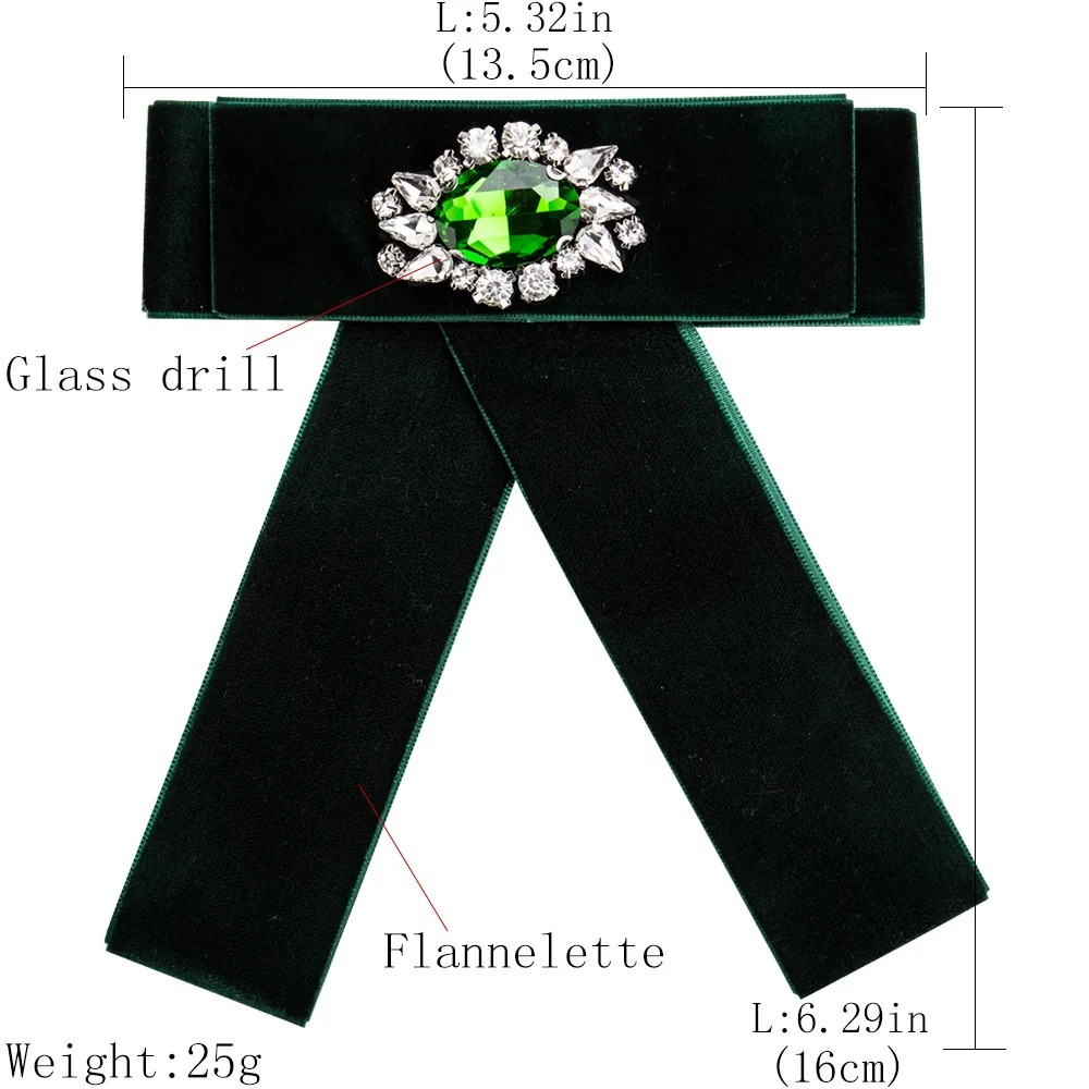 Новые женские броши с длинной лентой и большим бантом брошь со стразами