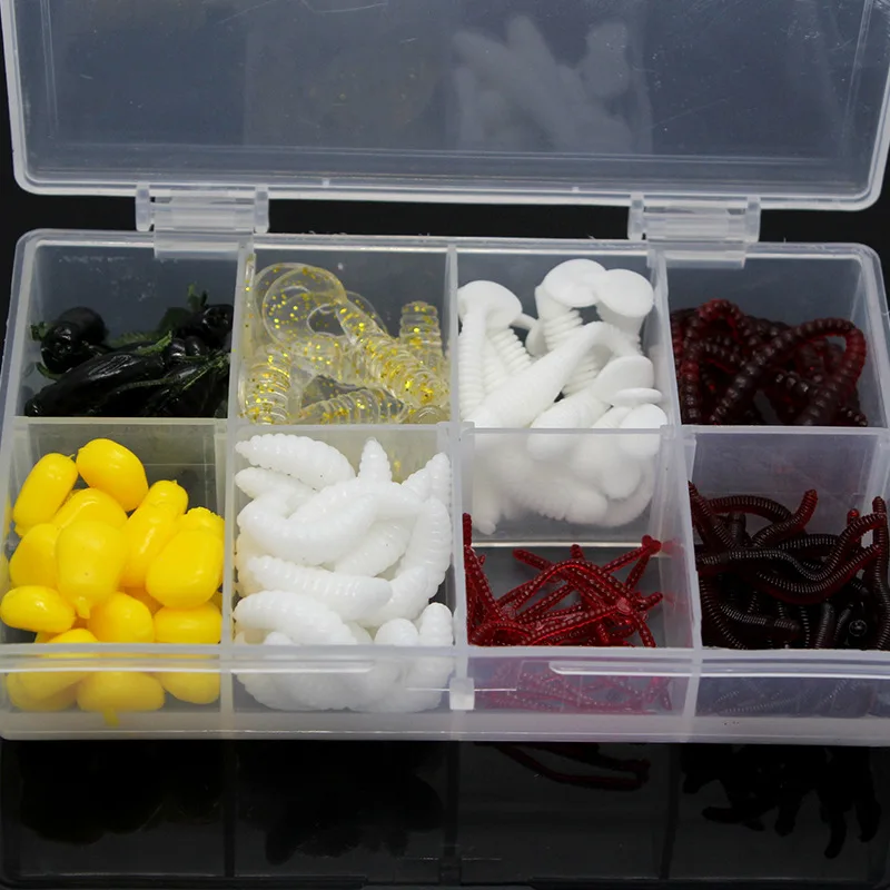 141 ⑤ кор. рыболовные приманки хлеб жучок земляной червь креветки насекомые