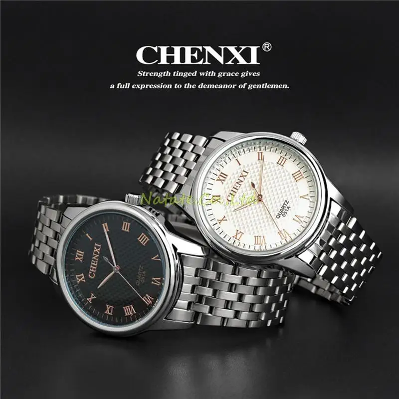 Наручные часы из нержавеющей стали розовое золото водонепроницаемые 1240 |