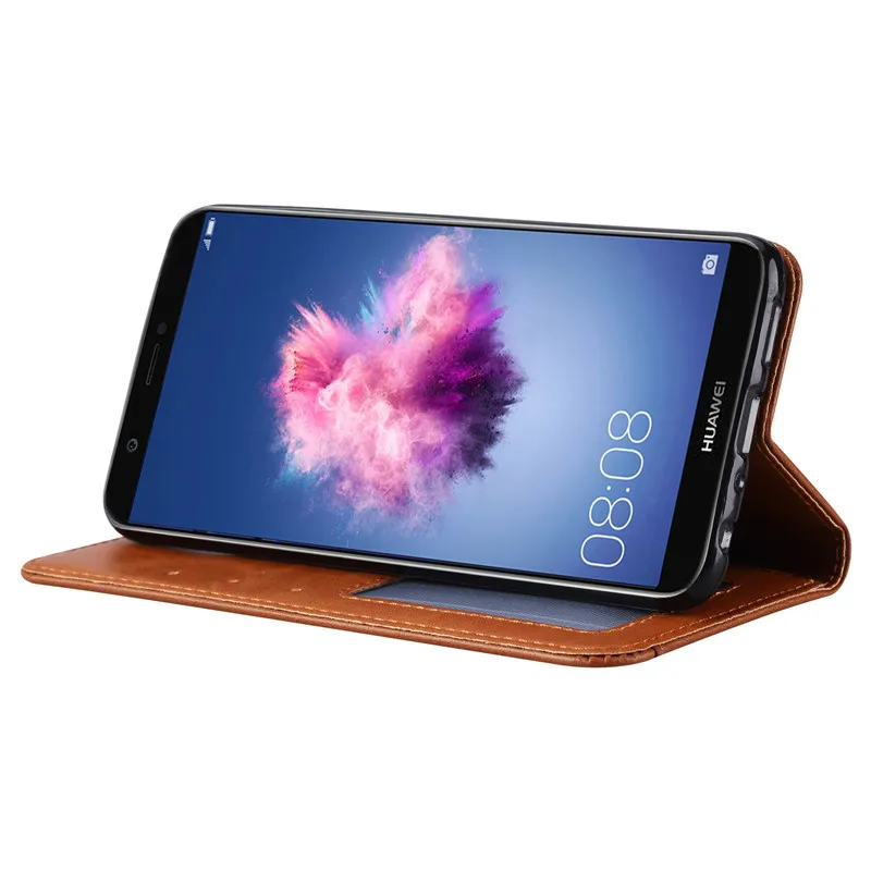 Роскошный чехол книжка с откидной крышкой для Huawei P Smart + 2019 Модный Plus из