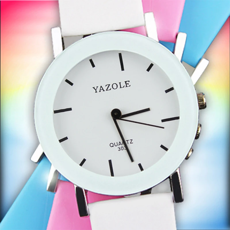 YAZOLE модные повседневные кварцевые часы для женщин женские 2018 известный бренд