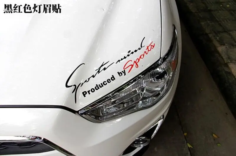 Стильные легкие наклейки для спортивного автомобиля бровей декоративные Jaguar xf xe