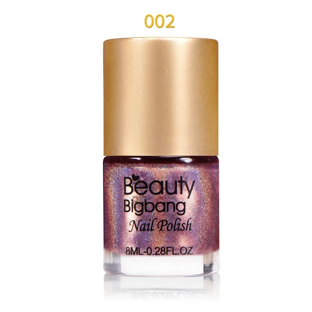 BeautyBigBang 8 мл лазерный гель лак с блеском для ногтей Esmaltes голографический для аксессуары для ногтей инструмент лак для ногтей - Цвет: 2