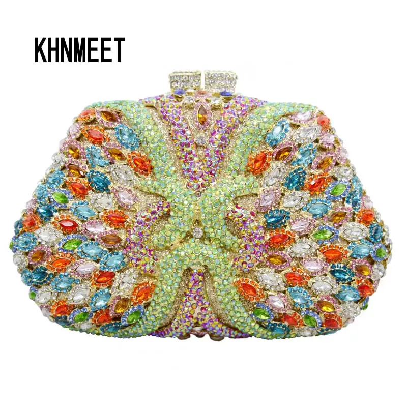LaiSC Роскошная обувь с украшением в виде кристаллов evning сумки усыпанные