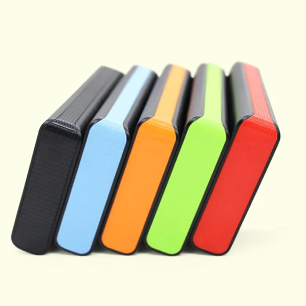 Корпус внешнего аккумулятора со светодиодным фонариком, 4 порта USB, 5 В, 2 А, зарядное устройство, чехол, комплекты для самостоятельной сборки, питание от 6x18650 батарей, Прямая поставка