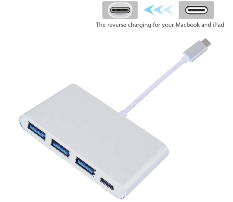 Тип-с 3 1 до * USB 0 Порты и Тип C PD Мощность доставки зарядки сплиттер адаптер