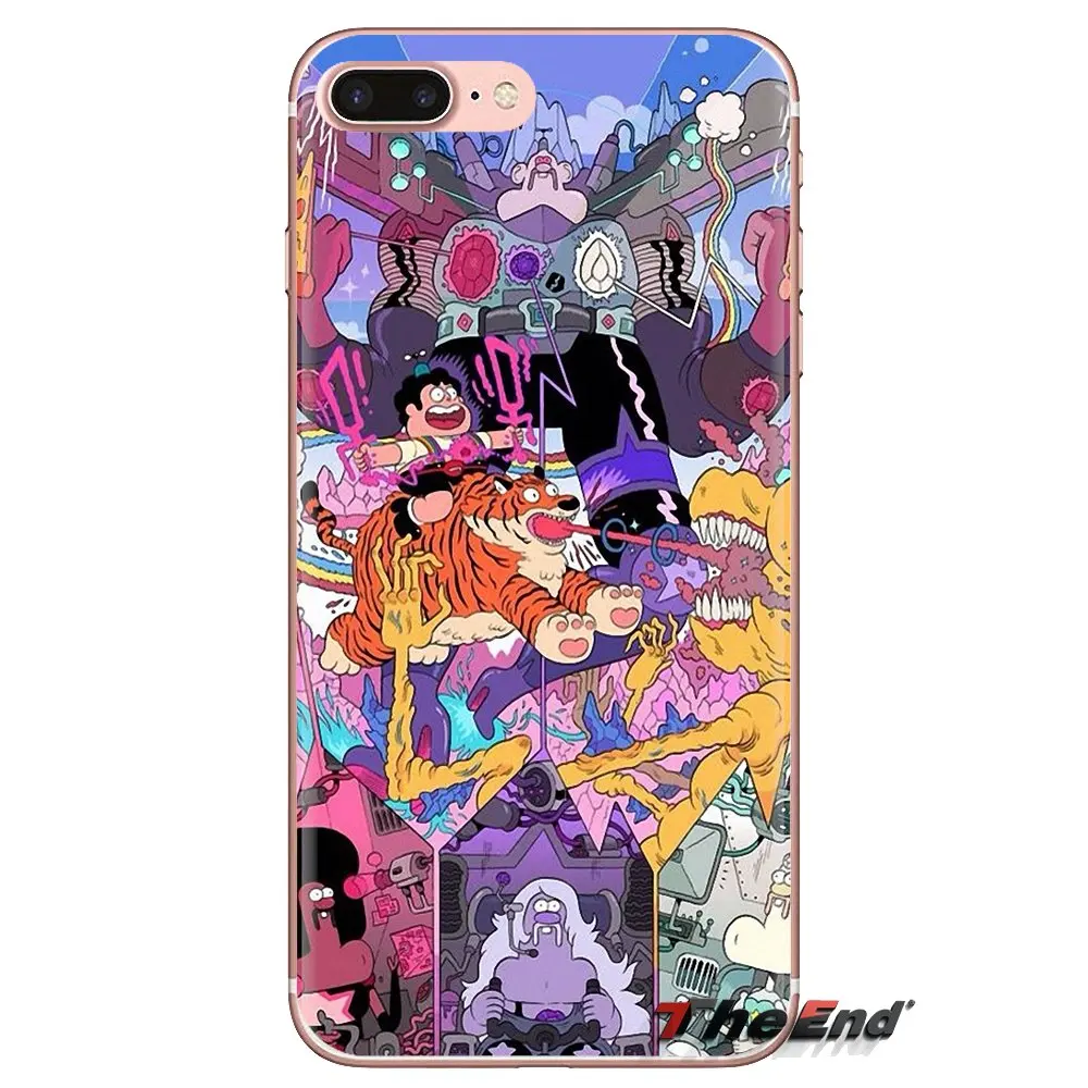 Мягкие прозрачные чехлы steven universe для LG G3 G4 Mini G5 G6 G7 Q6 Q7 Q8 Q9 V10 V20 V30 X Power 2 3 K10 K4 K8 2017 |