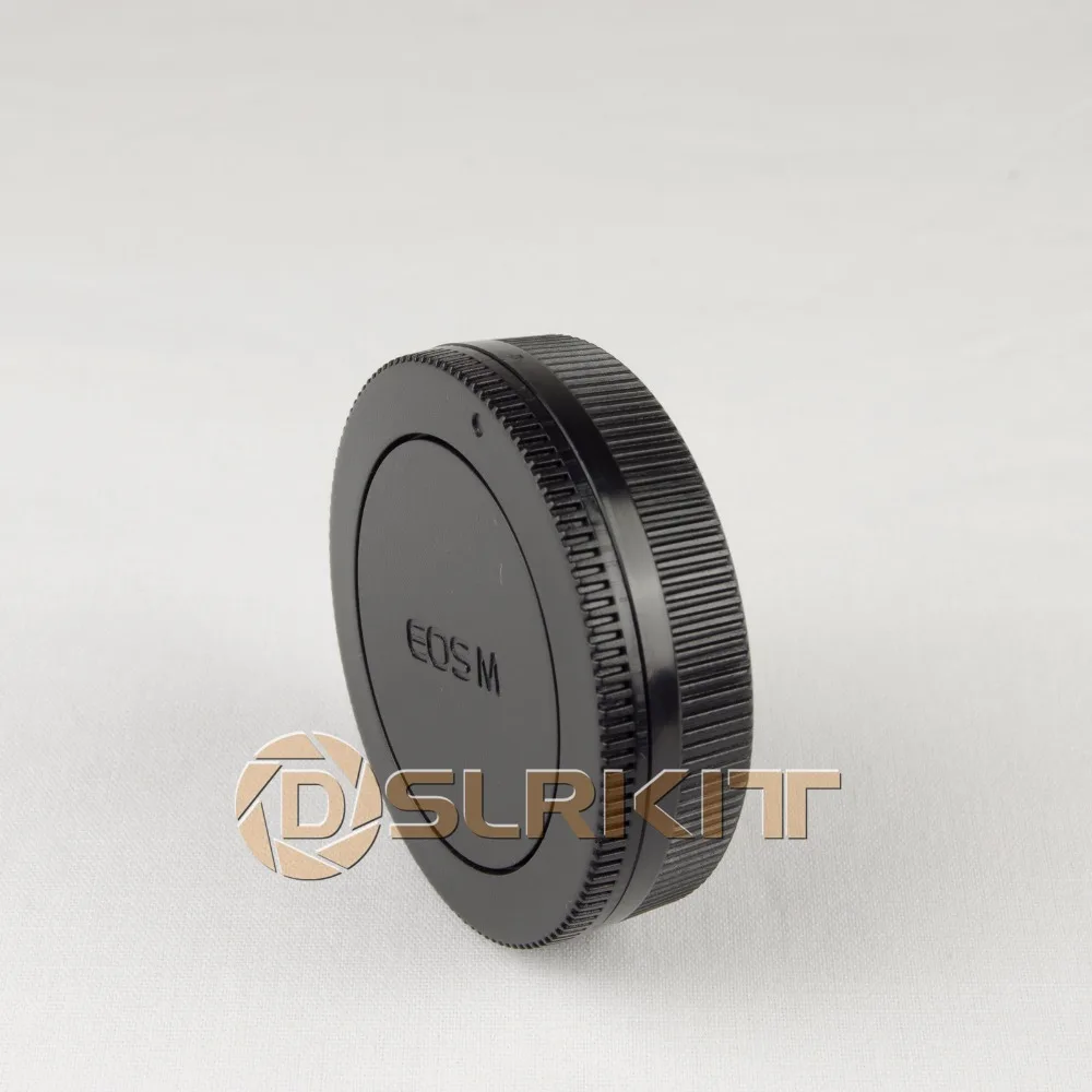 Задний объектив DSLRKIT + Крышка корпуса камеры для Canon EOS M EF M2 Mount|cap for canon|camera body covercamera