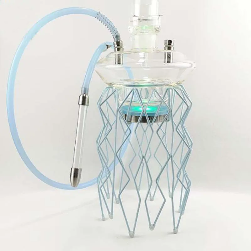 Набор кальян большой высокий Cachimba наргиле Led 2 шланга для клуба Бар Аксессуары