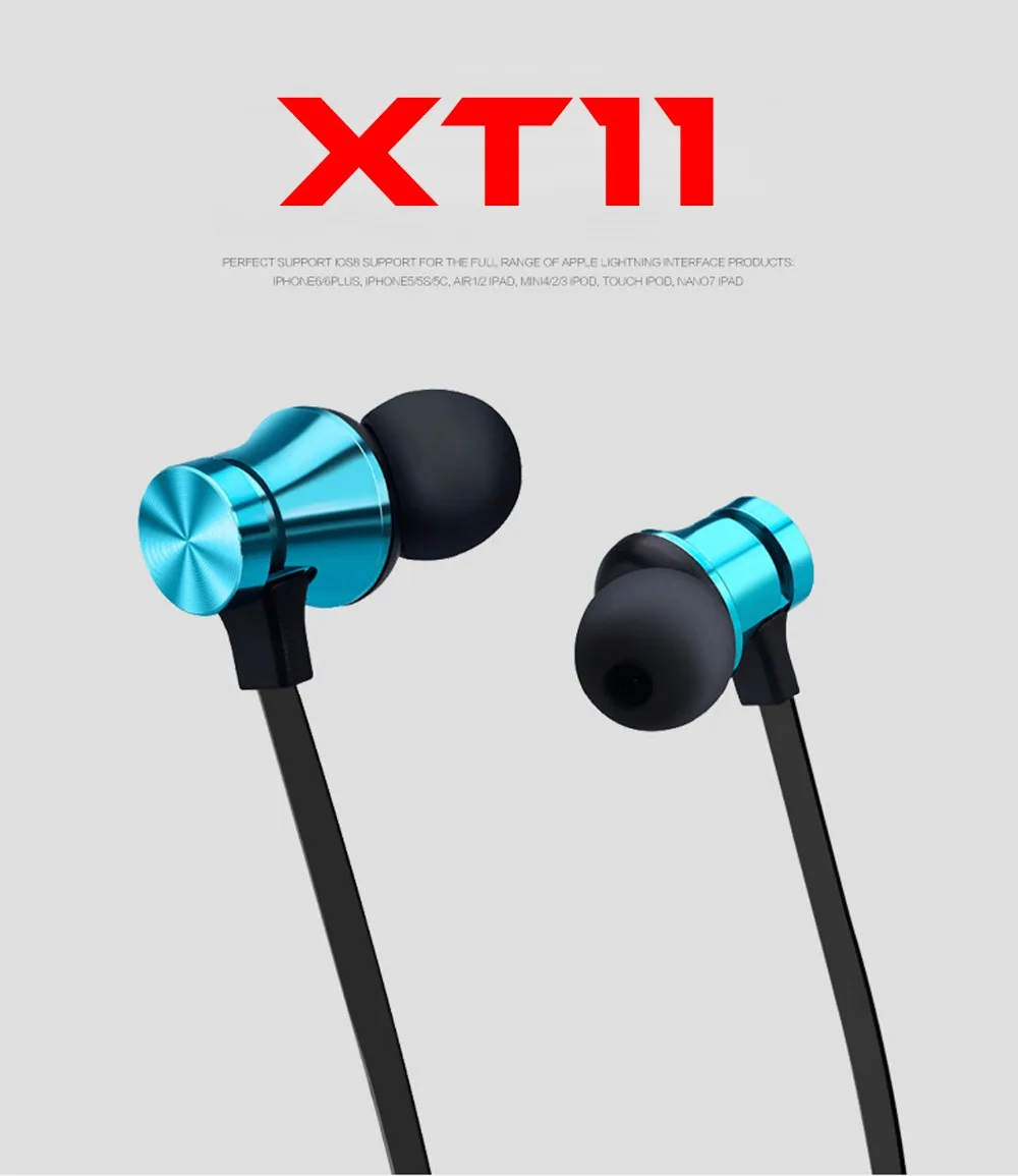 Спортивные Bluetooth наушники стерео музыка MP3 наушники Магнитный наушник беспроводная гарнитура для Xiaomi samsung iPhone Телефон