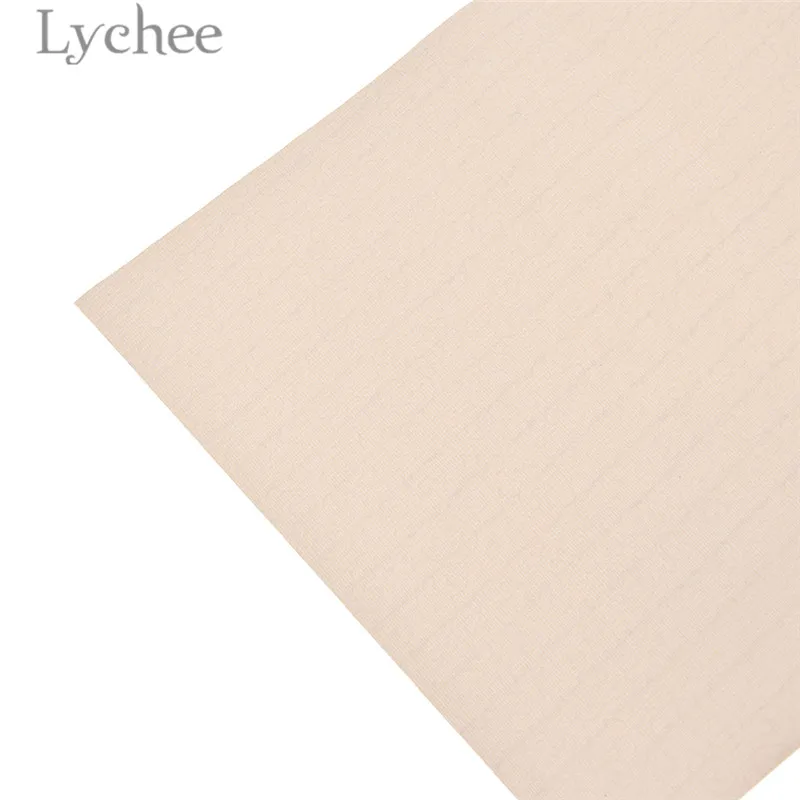 Lychee жизнь 21x29 см A4 тиснением ПВХ кожа ткань высокое качество шаблон Синтетическая Кожа DIY Материал для Сумки из натуральной кожи одежды