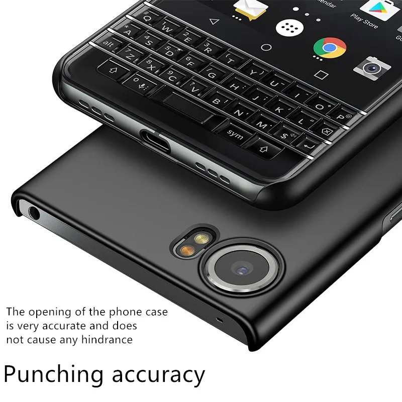 QZPC чехол Роскошный тонкий твердый пластиковый чехол для телефона для Blackberry KEYone Key2 чехол Защитный черный матовый дропшиппинг