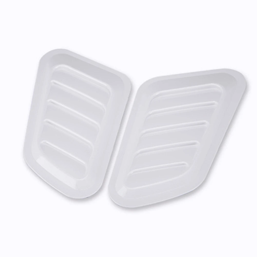 2 шт. капот Turbo автомобиля вентиляционные крышки двигатели для авто декоративные