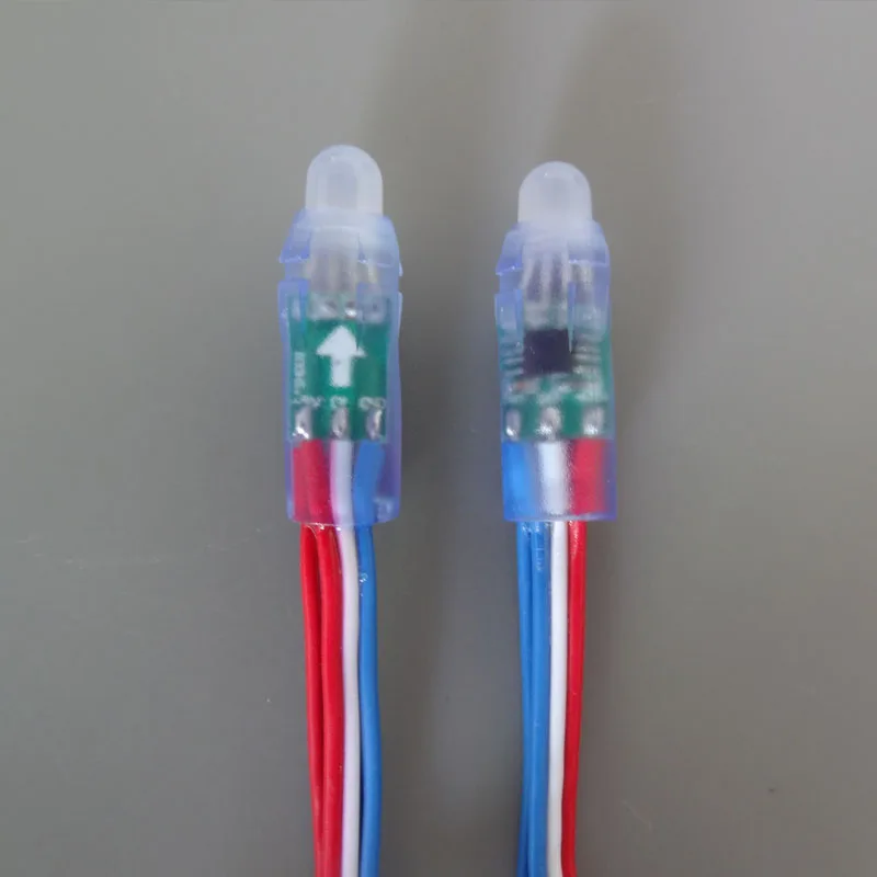 50 шт. DC12V 12 мм WS2811 Светодиодный умный пиксельный узел светильник В цифровой