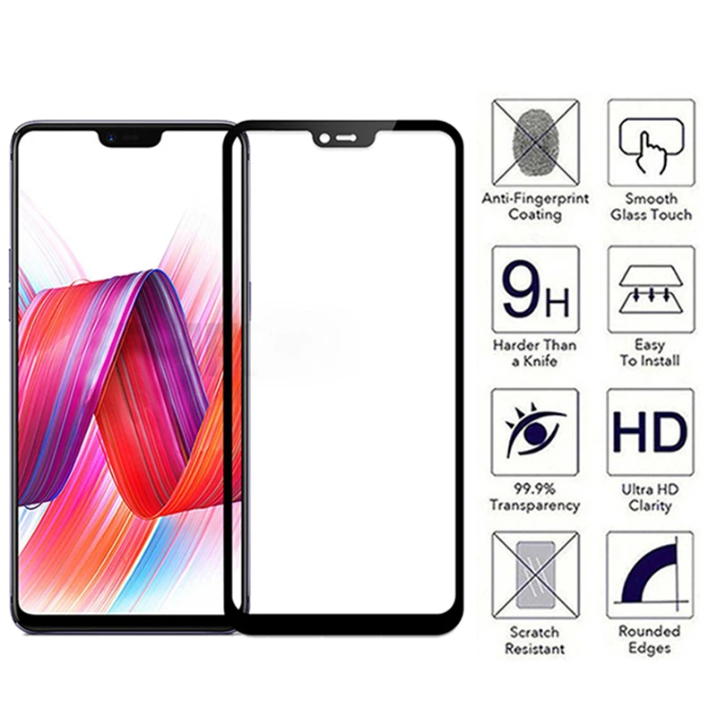 Стекло для oppo f5 Защитное стекло для oppo f7 f 5 7 Защита экрана Закаленное стекло Защитная пленка 9h 2.5d защита