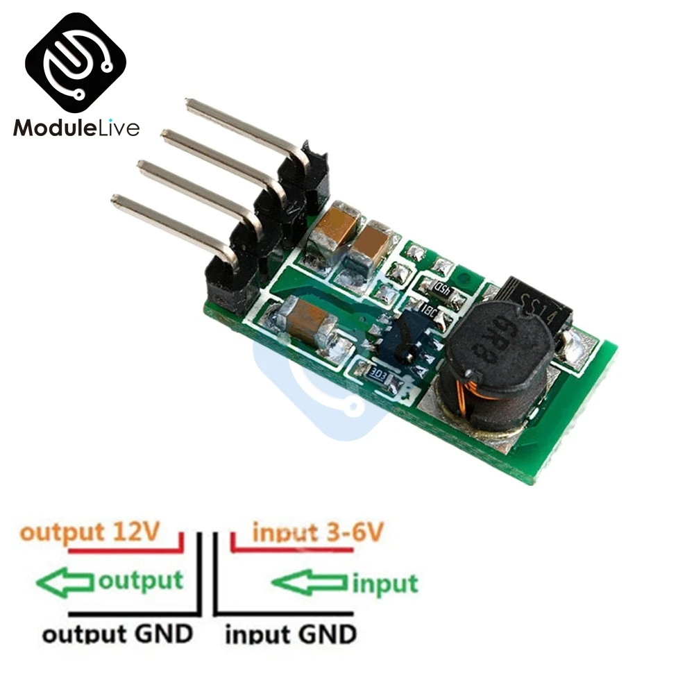 Повышающий потенциал для макетной платы Arduino UNO 3 В постоянного тока 7 в 5 6 до 12