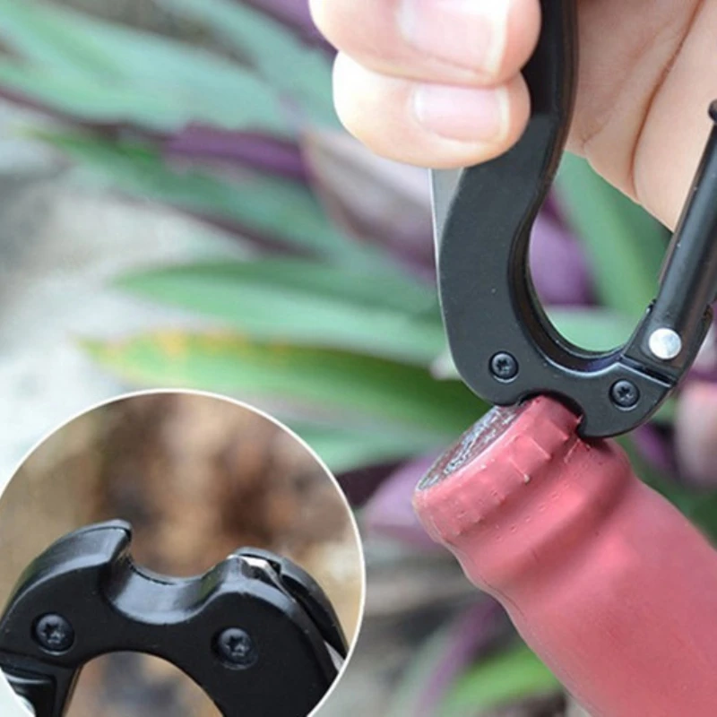 Self Defense Multi-function Tool Climbing Carabiner Security Hook Gear Buckle Outdoor Sports Safety defensa personal Parts | Безопасность