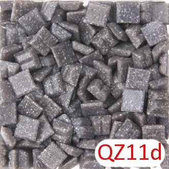 QZ11d 200 г/280 шт. 10x10 мм 3/8 дюйма белый кварц мозаики крошечный мозаика хобби, DIY Материал поставщик, Мини Свободные кварцевые Стекло штук - Цвет: QZ11d