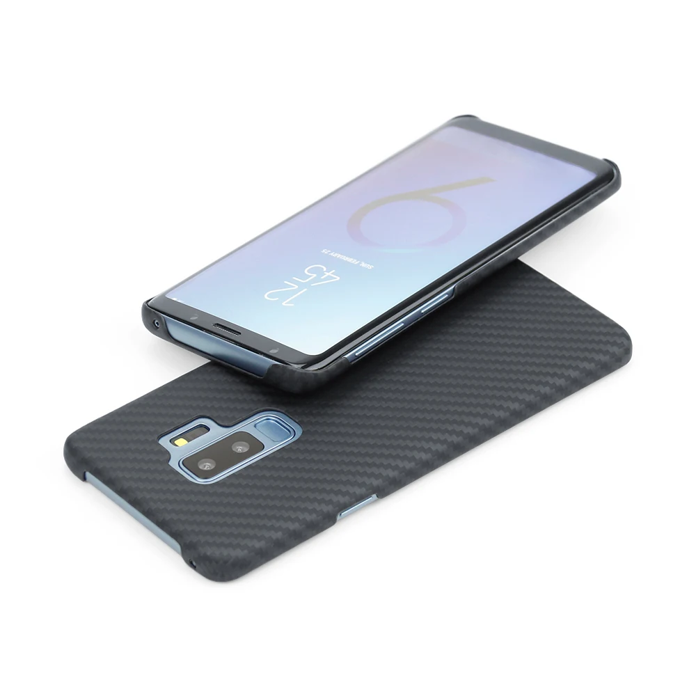 Mcase 2018 Новейший бизнес матовый арамидное волокно чехол для Samsung S9 Plus ультра тонкий