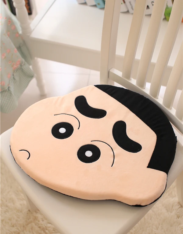 1 шт. 42*36 см милый карандаш Shin-chan плюшевое кресло подушка мультфильм мягкие куклы игрушки подарок для детей любовь домашнее животное#941