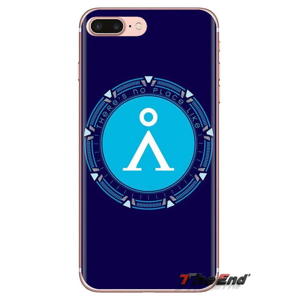 Прозрачные мягкие чехлы для Samsung Galaxy S3 S4 S5 Mini S6 S7 Edge S8 S9 S10 Plus Note 3 4 5 8 9 Stargate Atlantis SGA |