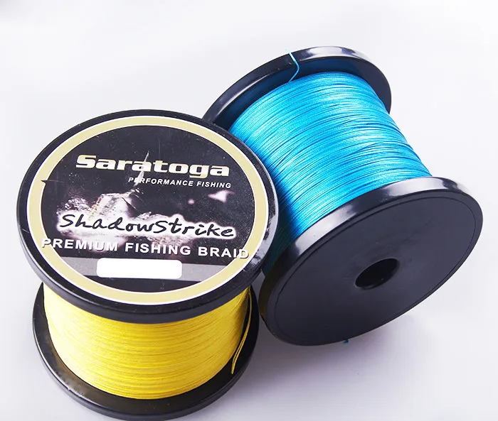 "Saratoga" супер прочный материал из Японии 1500 м/1650 ярд 8 нитей 30-100lb PE плетеная леска многофиламентная леска
