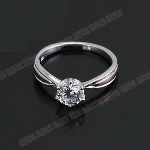 1ct 6 зубцами классической обстановке синтетических алмазов углерода