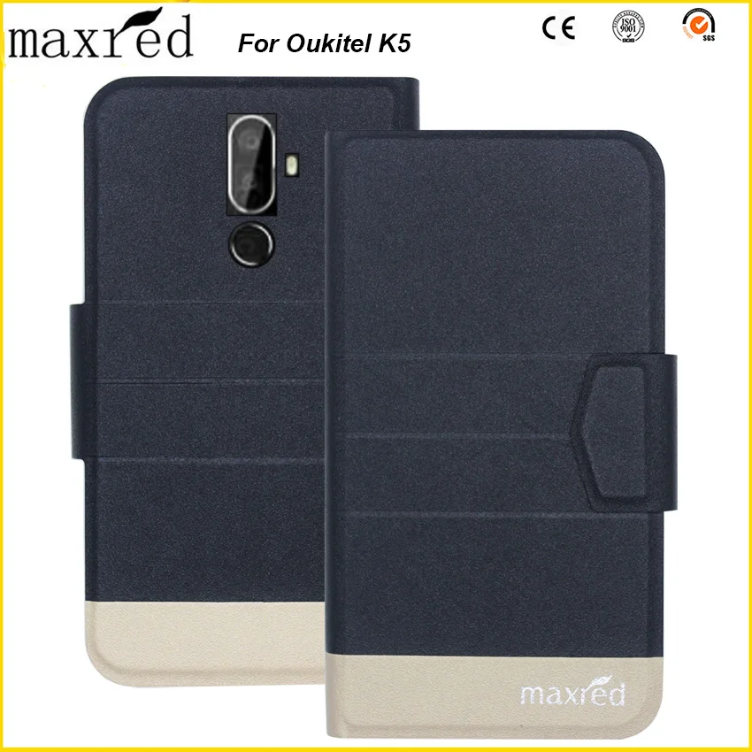 Maxred оригинал! Oukitel K5 чехол 5 цветов высококачественный откидной Ультратонкий