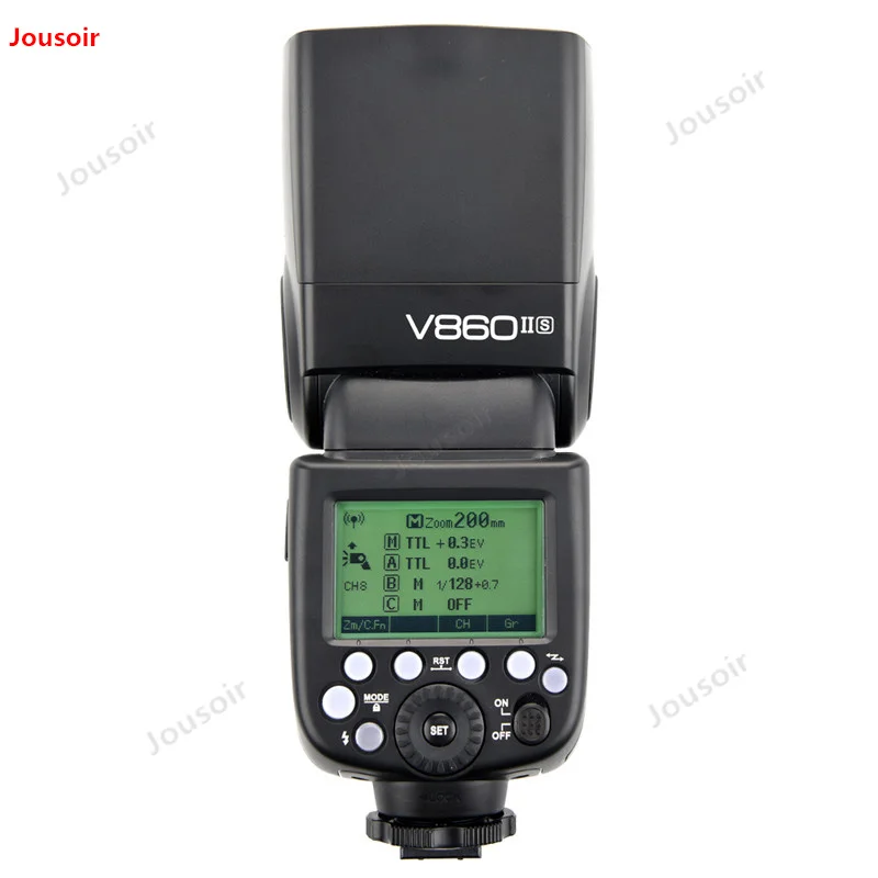 Вспышка Speedlite для литий-ионной батареи Godox V860II-S 860II-N V860II-C GN60 TTL HSS S/N/C/O/F CD50 T03Y |