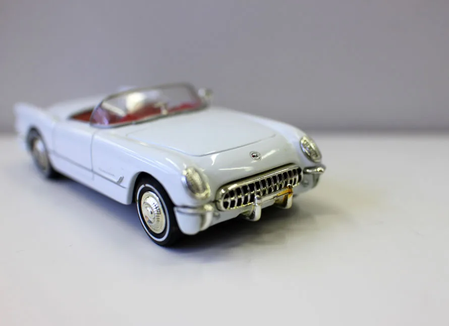 Классический литой под давлением игрушечный набор наклеек 1:43 CHEVROLET 1954 винтажные автомобильные транспортные средства Игрушечная модель для мальчика подарок, Мужская коллекция, украшение