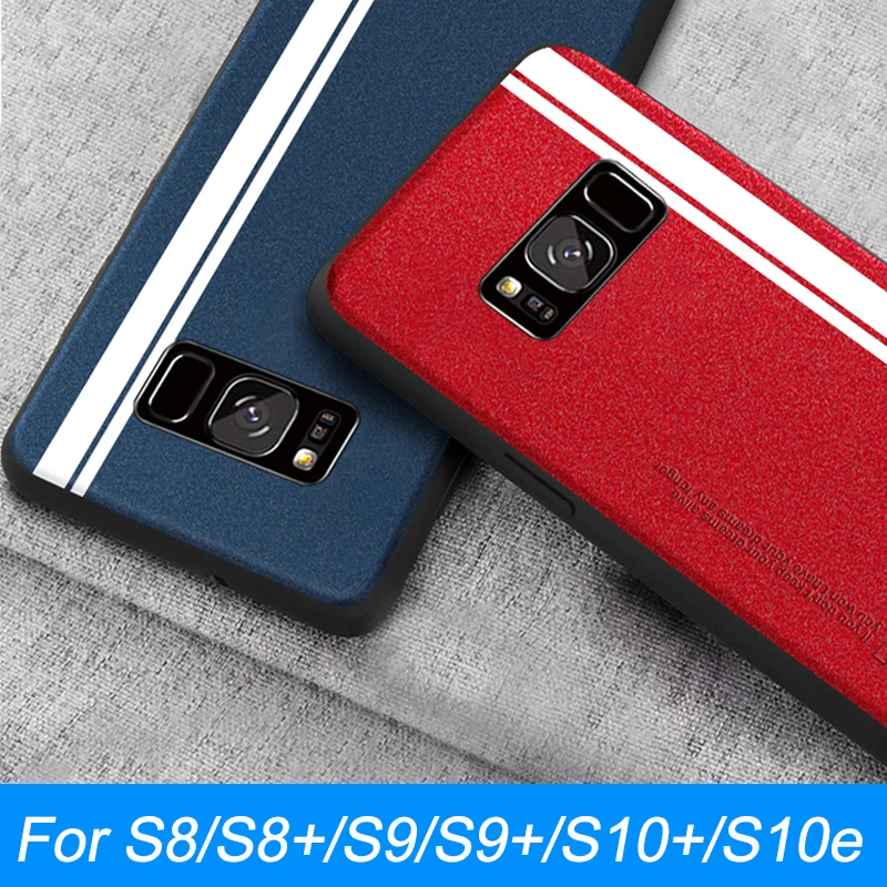 Чехол для samsung S8, роскошный кожаный мягкий защитный чехол для samsung Galaxy S10 S9 S8 Plus S10e чехол
