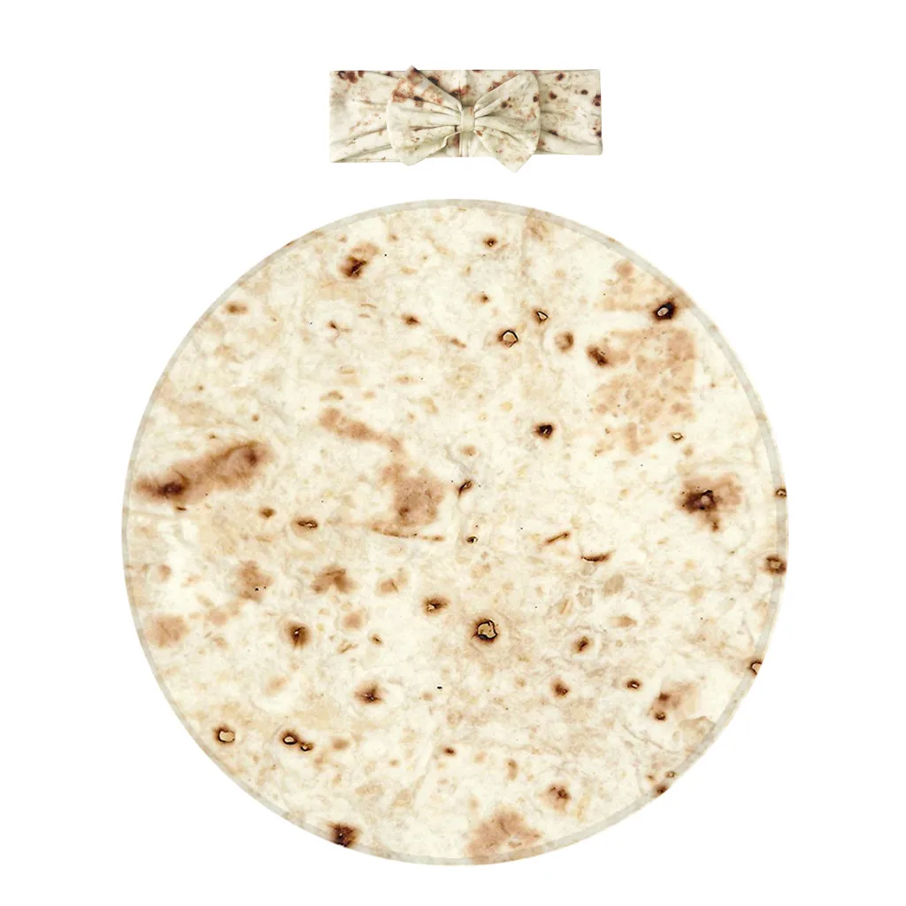 Новое буррито одеяло детская мука Tortilla Пеленание Одеяло пеленка для сна