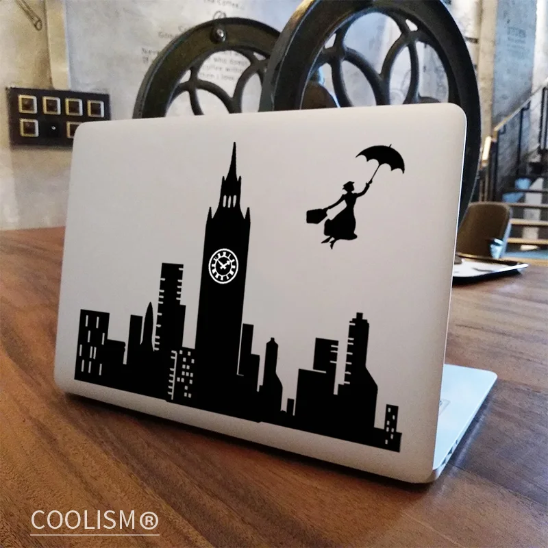 Наклейка Мэри Поппинс для ноутбука Apple Macbook Pro Air Retina 11 12 13 15 дюймов Art Mi Book Skin Mac
