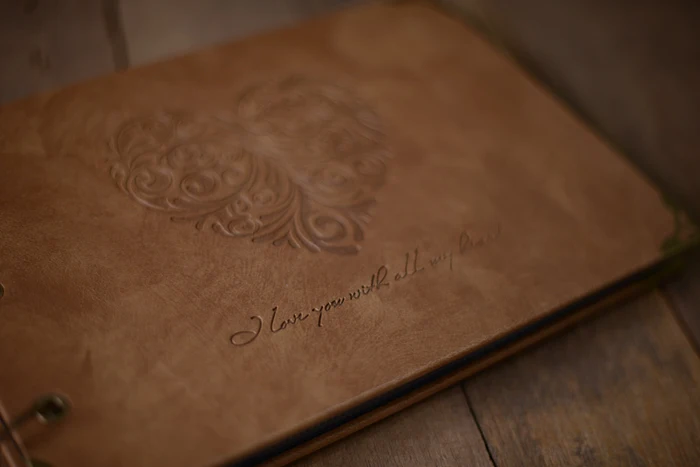 Свадебная Гостевая книга/Подарок на годовщину помолвки/Альтернативная