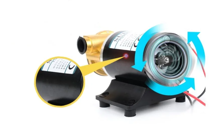 Трюмный насос для лодок постоянный ток 12 В 24 водяной постоянного тока 30 л/мин