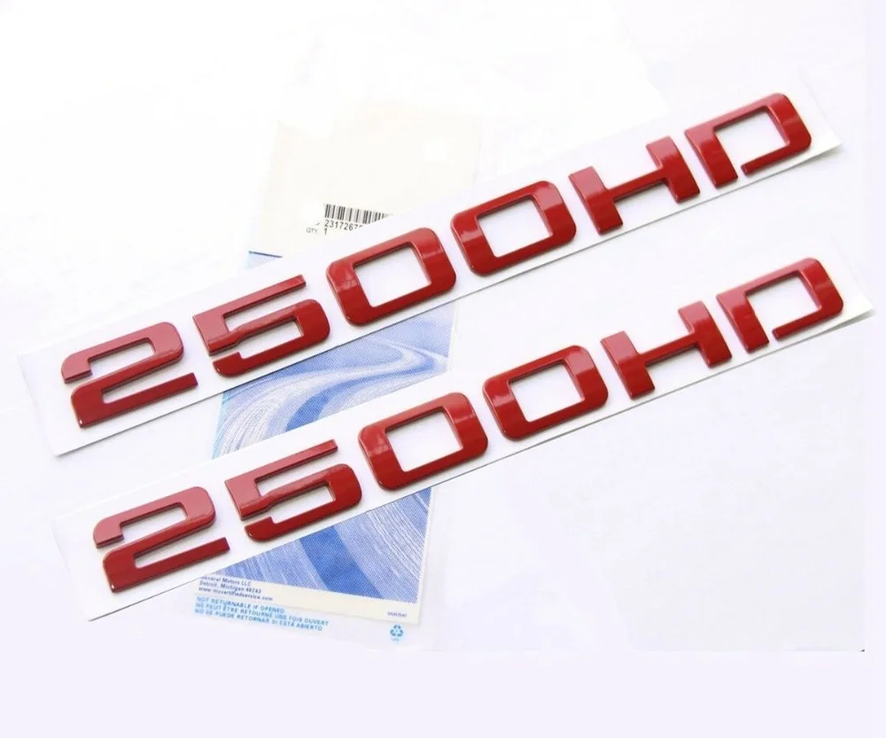 Silverado Sierra Front Door 2500HD Nameplates EMBLEMS Badges FU | Автомобили и мотоциклы