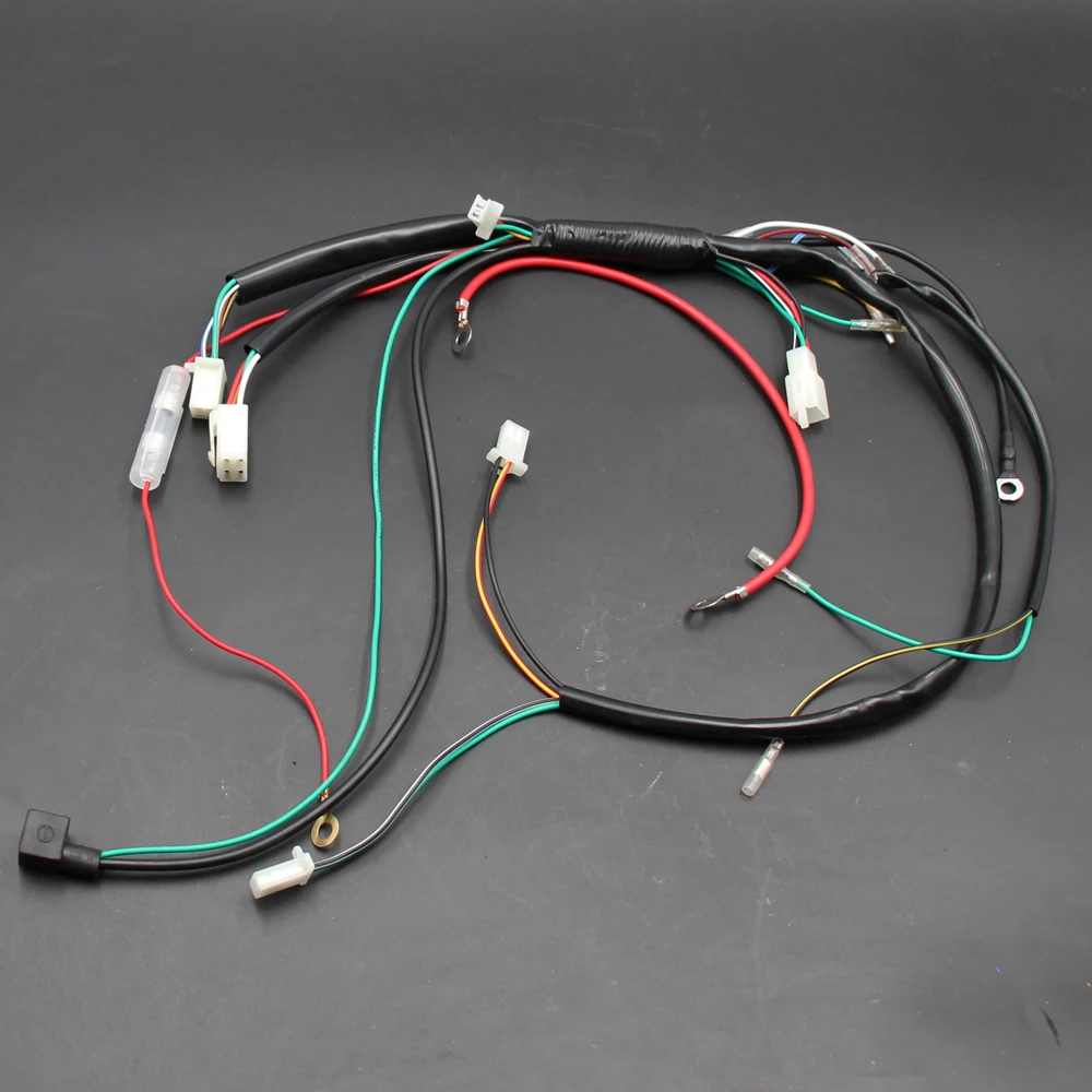 Электрический провод жгут проводов CDI катушки реле зажигания выключатель в сборе