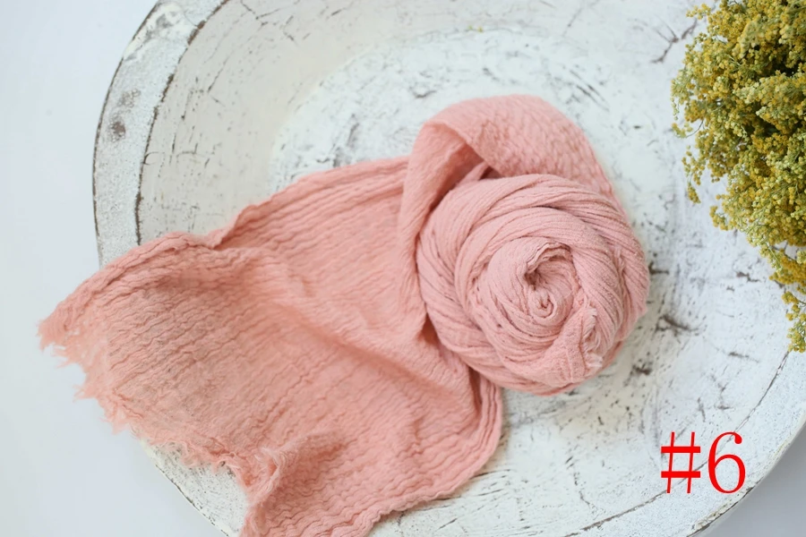 Детский наряд для фотосессии из жатого хлопка Обёрточная бумага для новорожденных фотографии, Детские позирует пеленание Обёрточная бумага s стрейч новорожденных Одеяло,# P2413