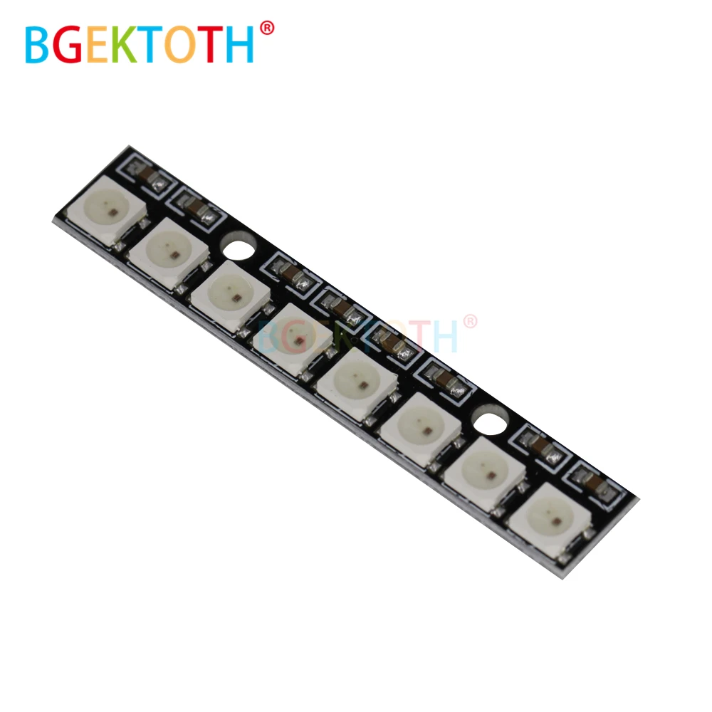 8-канальная светодиодная макетная плата WS2812 5050 RGB | Инструменты