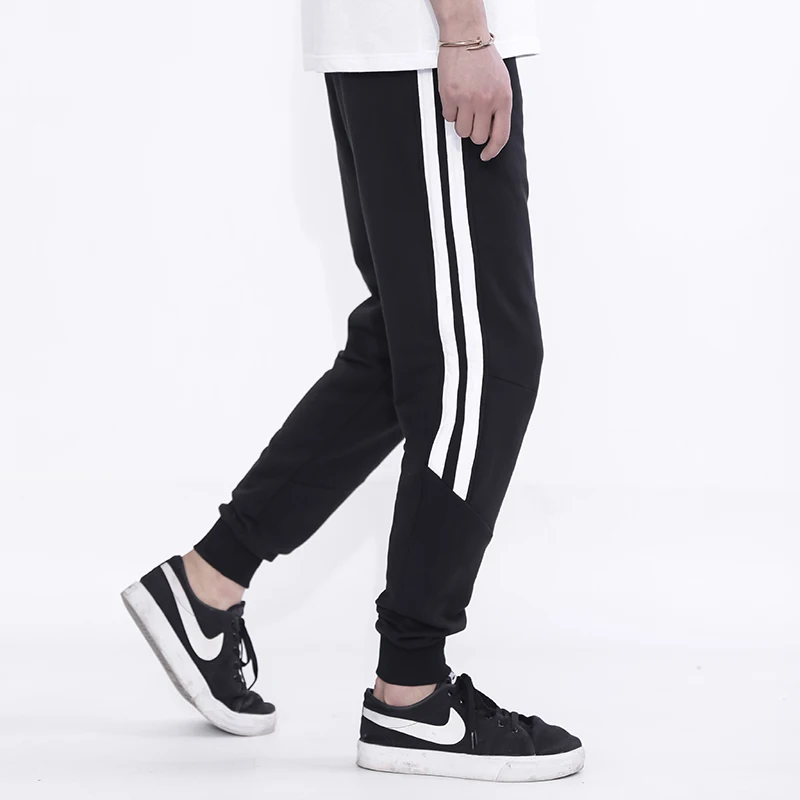 Новинка 2017 года Повседневное Для мужчин Брюки для девочек Тонкий брюки прямые